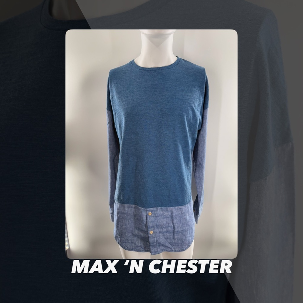 EUC Max ’N Chester Multi Textile Tee Shirt